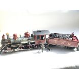 A Bachman Big Haulers Narrow Gauge 4-6-0 #81095 South Pacific Coast Steam Locomotive. Boxed.