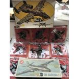 A Collection of magazine diecast war time aircraft