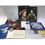 A collection of Royal mint coins cased coins and c