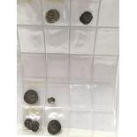 A page of highly collectible ancient coins as pict