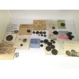 A collection of antique and ancient coins as pictu