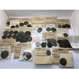 A collection of various ancient Roman and Greek co