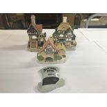 Large quantity of David Winter Cottages, 7 boxes.