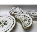 A part Royal Worcester Bernina dinner service - NO