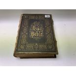 A Victorian family bible - NO RESERVE