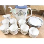 A Doulton Pastorale Coffee set - NO RESERVE