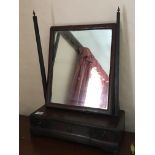 A George III 18th century mahogany dressing table