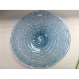 A modern design Waterford glass dish titled 'Evolution', approx diameter 39.5cm.