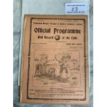 1913/1914 Tottenham Reserves v Leicester Fosse Foo