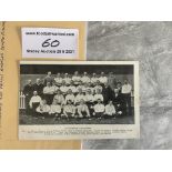 1903/1904 Tottenham Football Team Group Postcard: