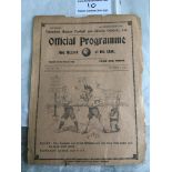 1910/1911 Tottenham Reserves v Luton Town Football