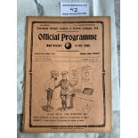 1912/1913 Tottenham Reserves v Fulham + Portsmouth