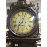 A walnut longcase regulator type 8 day clock the c