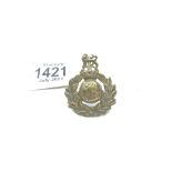 A WWII Royal Marine Commando Cap Badge With Hidden