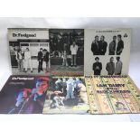 Six Ian Dury and Dr Feelgood LPs comprising 'Maplr
