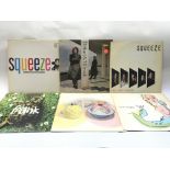Six Squeeze and related LPs and 12inch sungles.