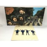 Three eraly pressings of Beatles LPs comprising 'R