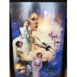 A Star Wars fan club only limited edition poster o