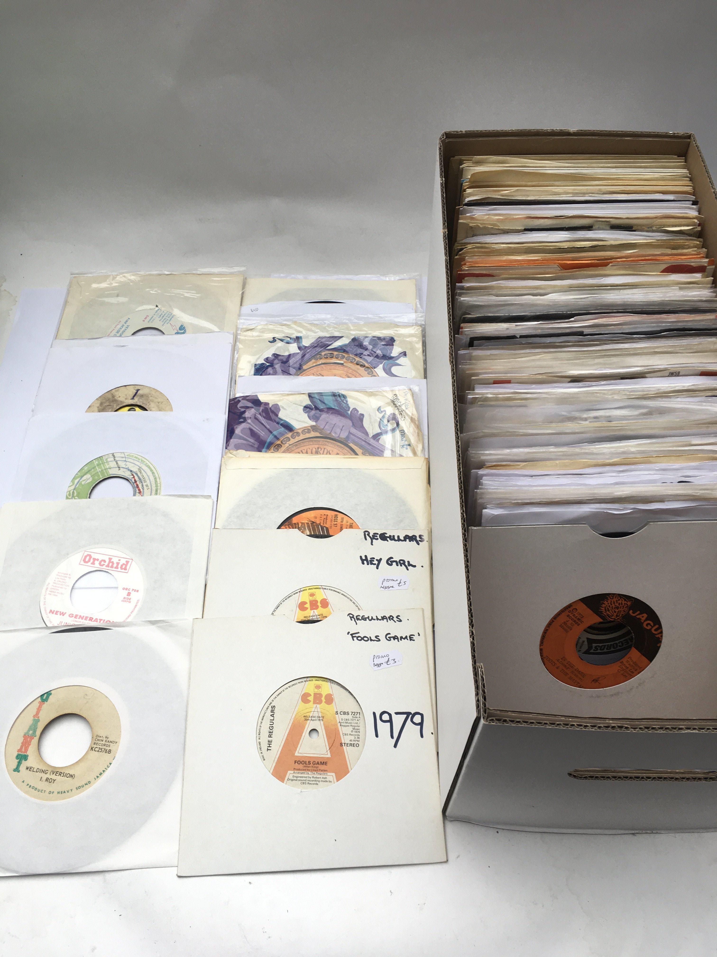 Approx 200 reggae 7inch singles, various artists i