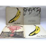 Four Velvet Underground LPs comprising 'The Velvet