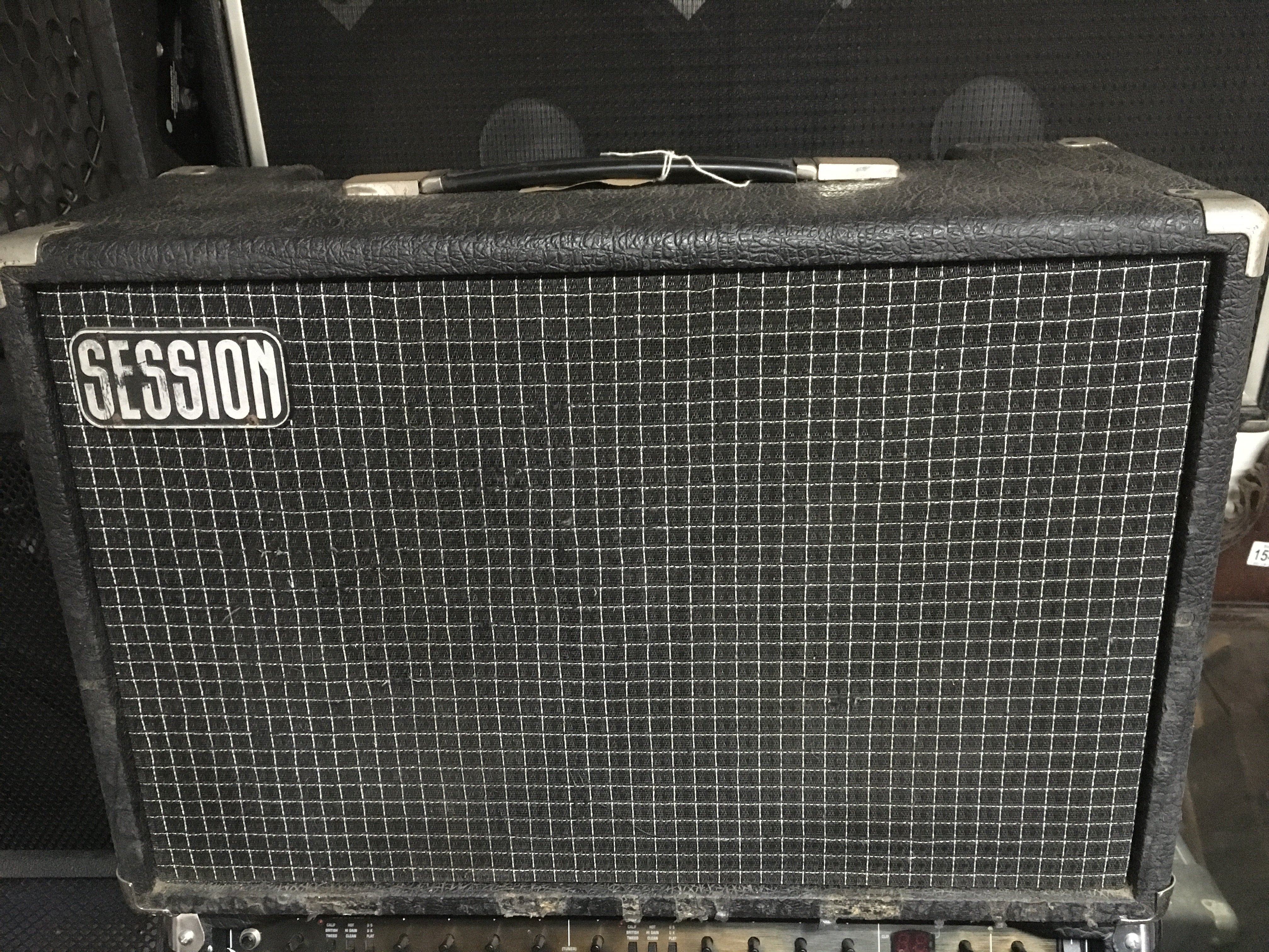 A Sessionette 75 guitar amplifier.