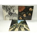 Two early issues Beatles LPs comprising'Rubber Sou