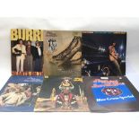 Six Flying Burrito Brothers LPs.