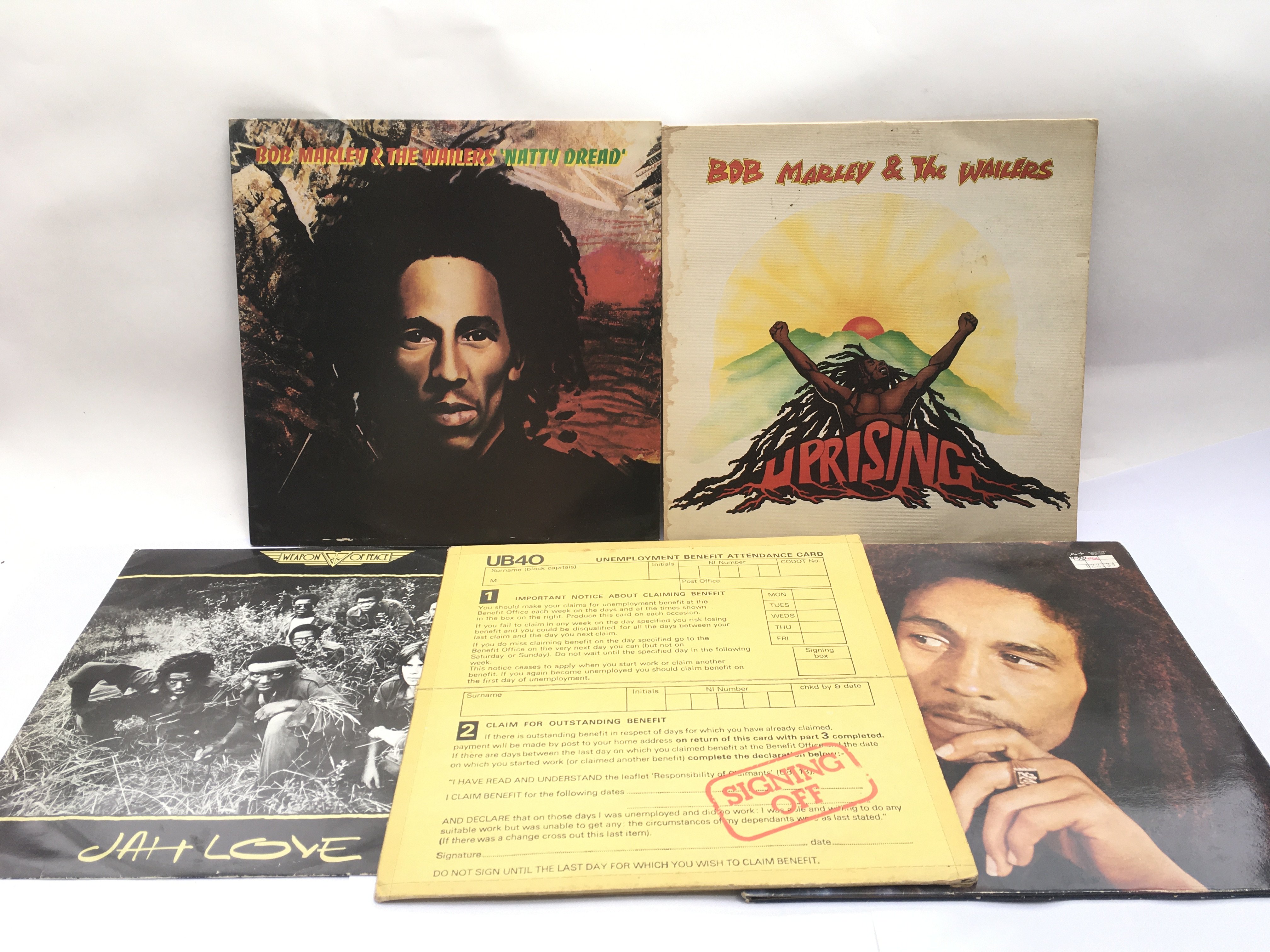 Thirteen reggae, dub and two tone LPs by various a