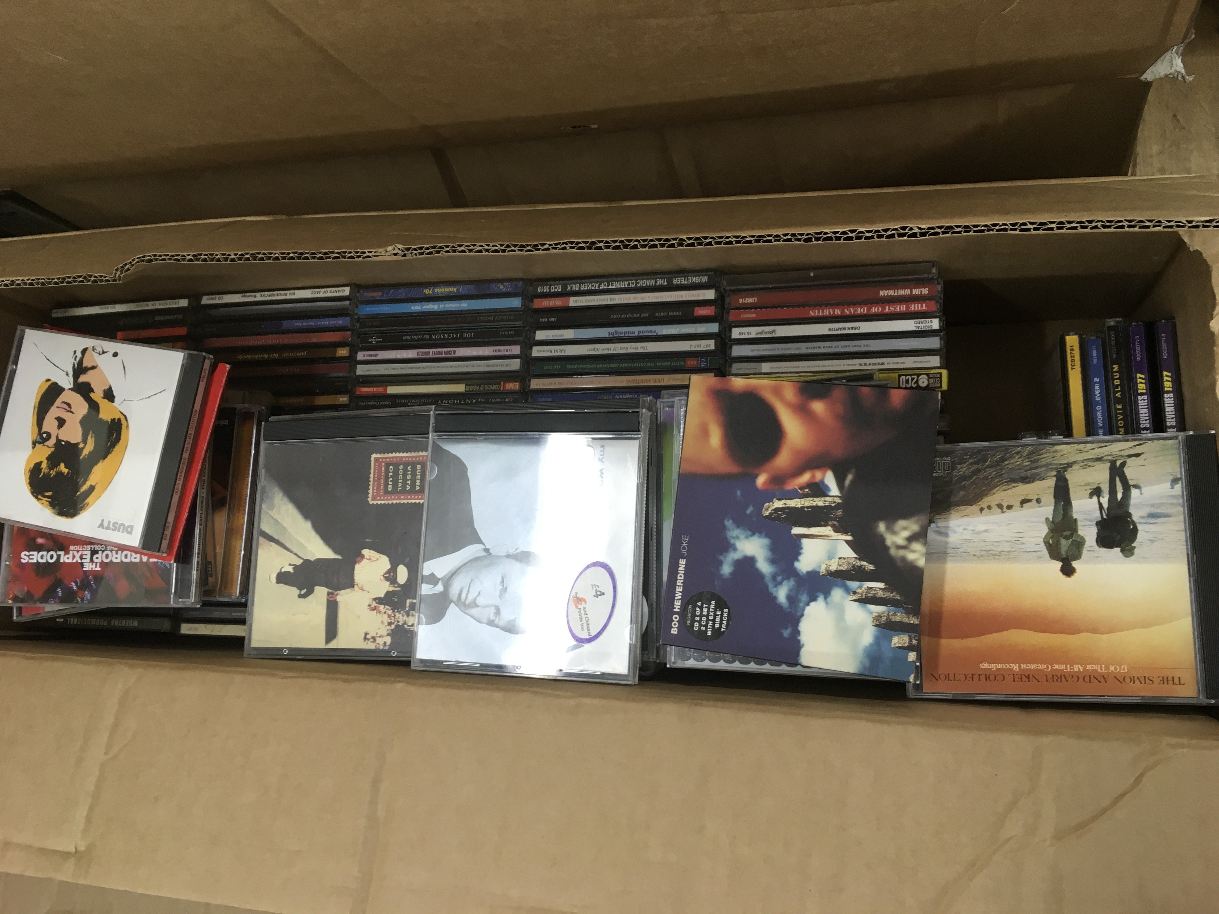 Four boxes of CDs, various artists. - Image 5 of 7