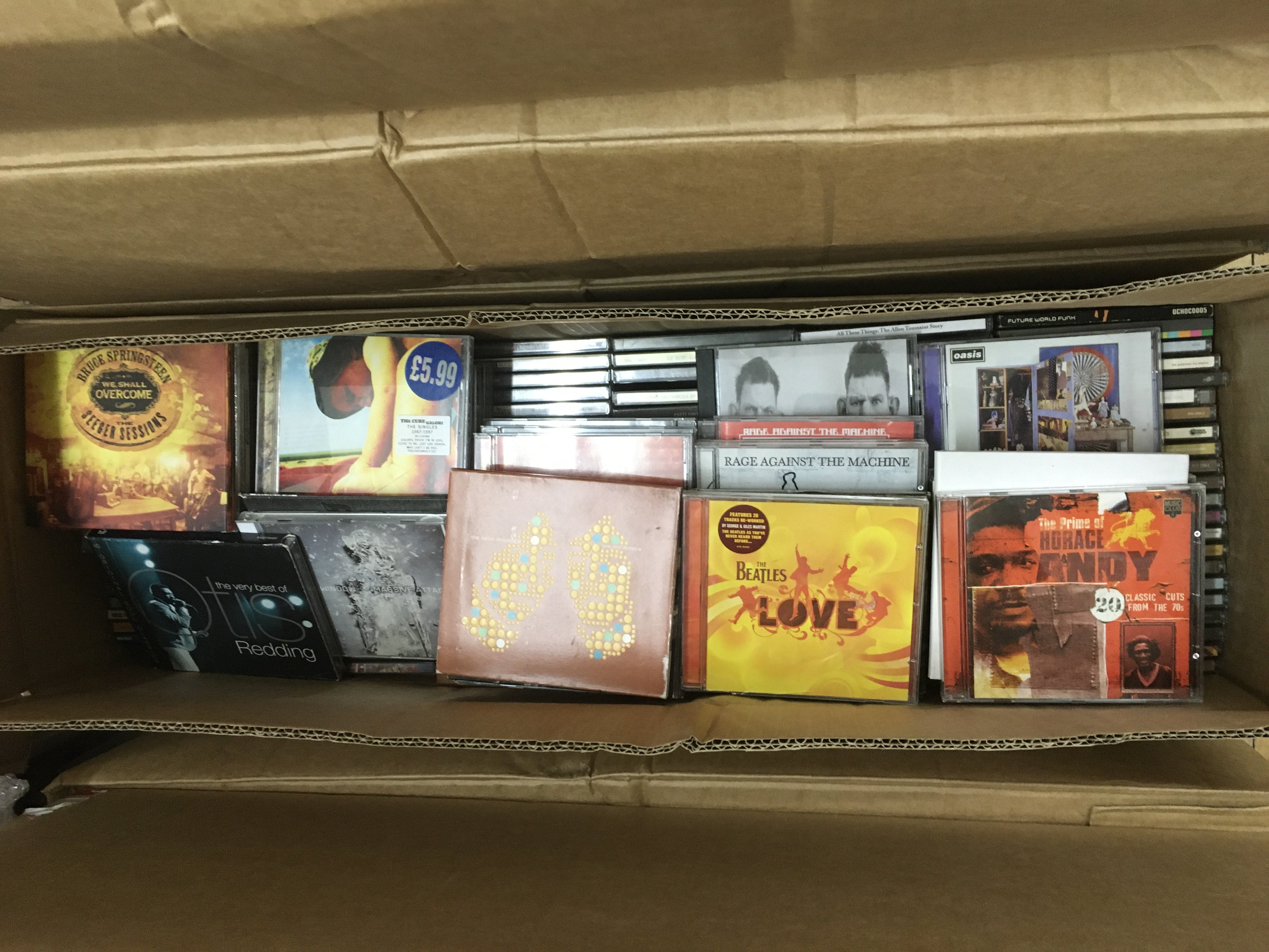 Four boxes of CDs, various artists. - Image 3 of 7