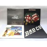 Four Bad Company LPS comprising 'Run With The Pack