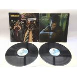 Two Tom Waits LPs comprising 'Blue Valentine' and