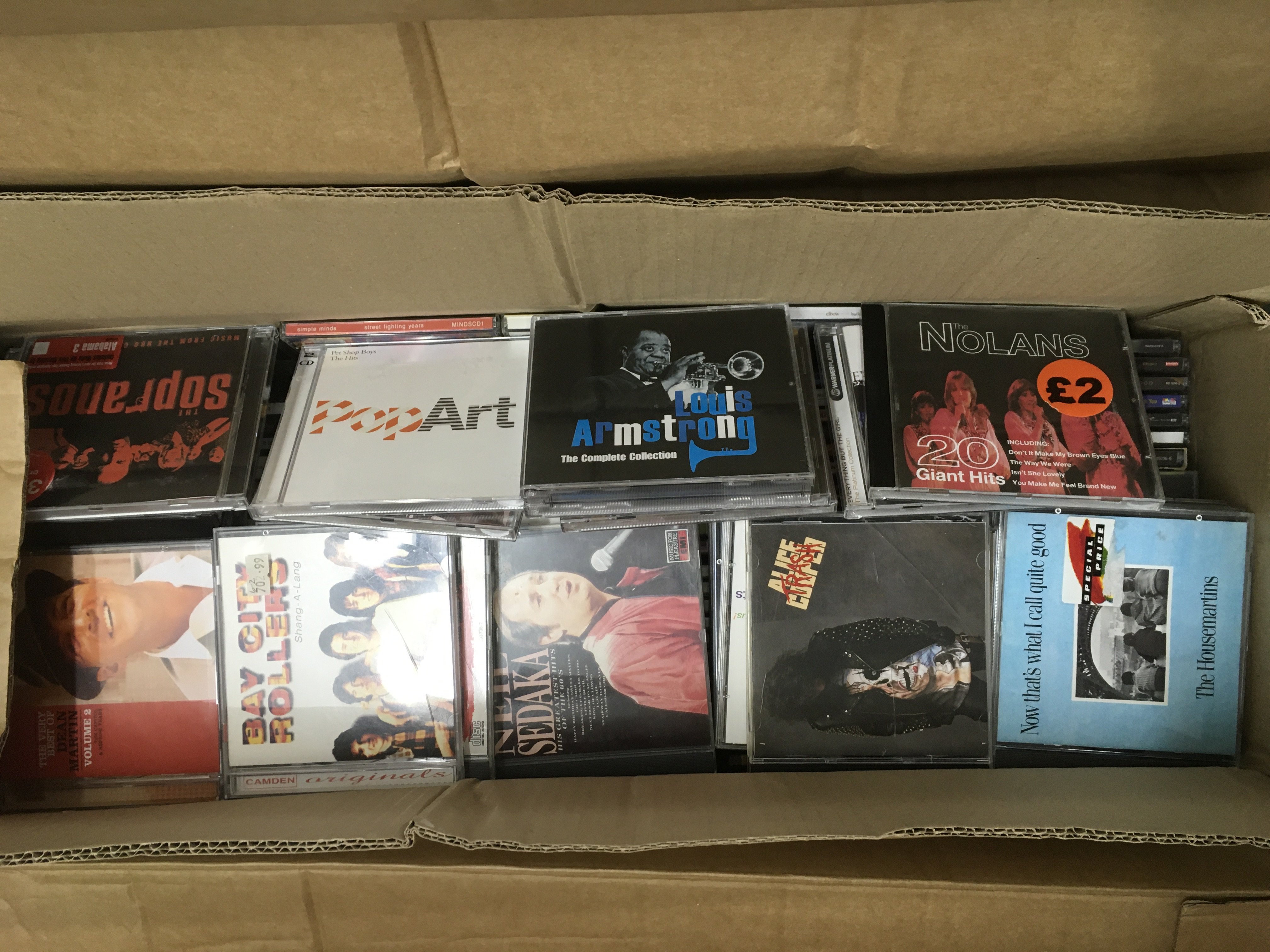 Four boxes of CDs, various artists. - Image 2 of 7