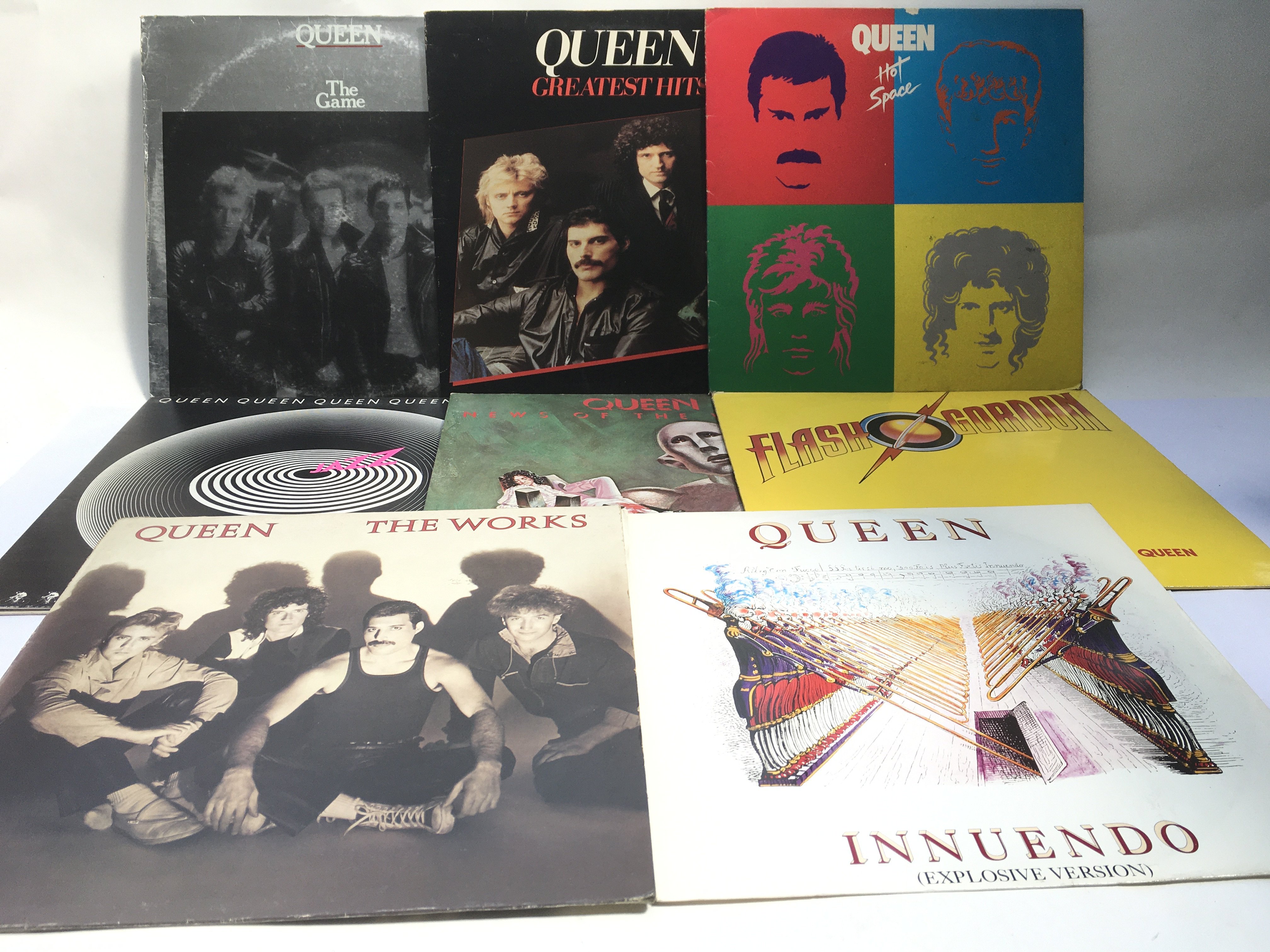 A collection of Queen LPs and 7inch singles compri - Image 2 of 2