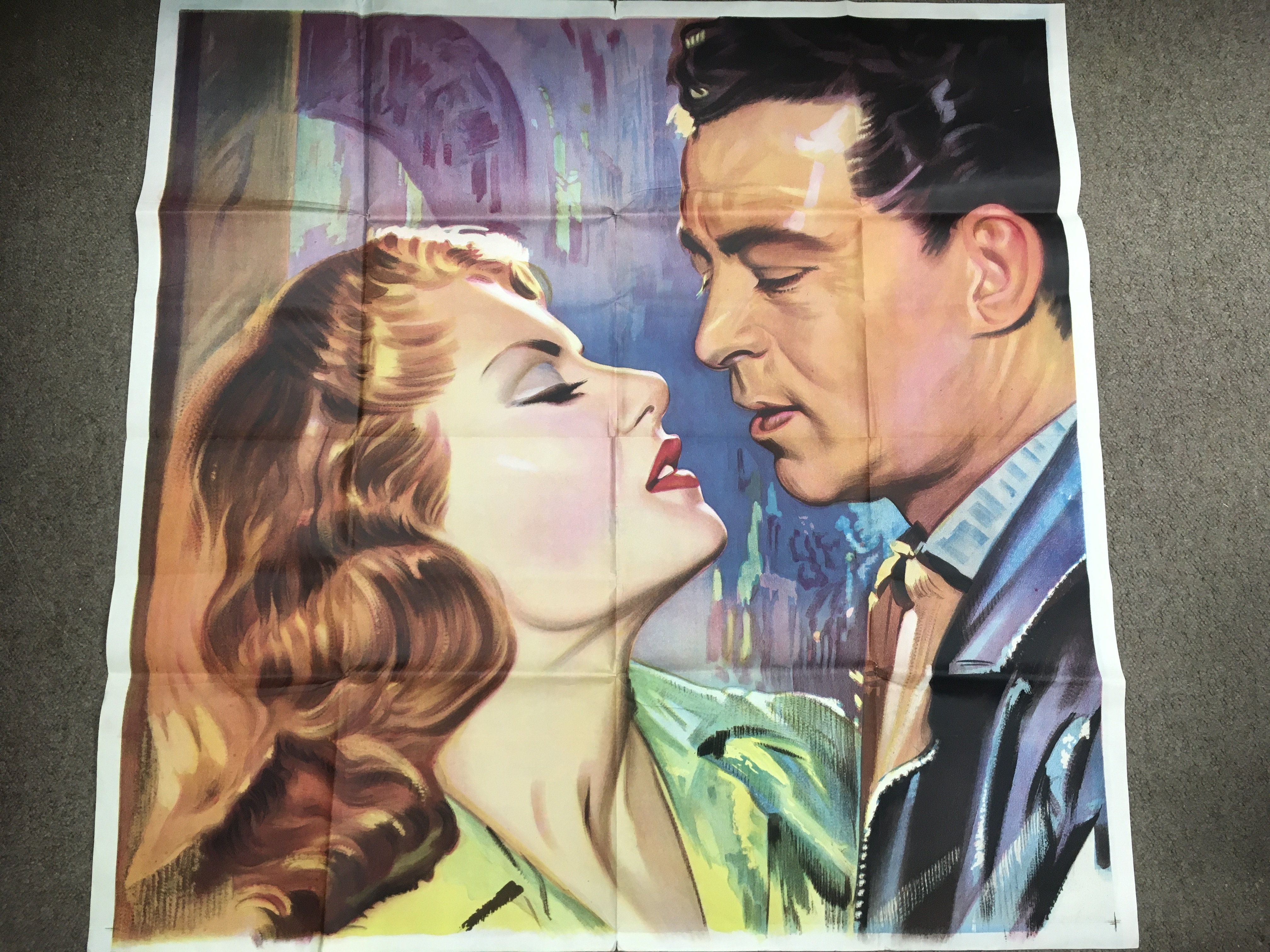 A UK one sheet film poster for 'Miracle In Soho', - Image 3 of 3