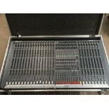 A Soundcraft Spirit Two 24 track mixing desk with