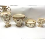 Five items of Royal Crown Ducal ware.