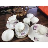 A collection of Winston bone china together with a