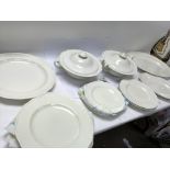 A royal Doulton dinner service set. Two vegetable