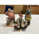 3 Royal Doulton figures, Omar Khayam HN2247, Falst