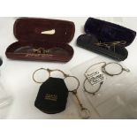 A collection of antique spectacles. (4)