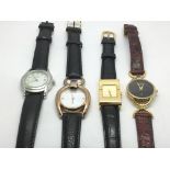 Four ladies Gucci watches.