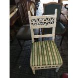 3x Vintage dining chairs