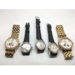 Five ladies Rotary watches.