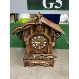 A vintage Black Forest cuckoo clock