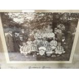 An interesting local history football photograph o
