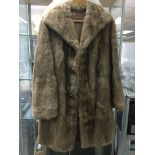 Two fur coats and a stole - NO RESERVE