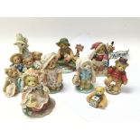 Cherished teddies ceramics.