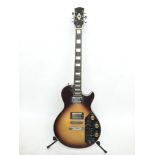 A Kay Effector Les Paul style electric synth guita