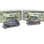 2 X Lansdowne Models. LDM 30A 1948 Ford V8 Pilot p